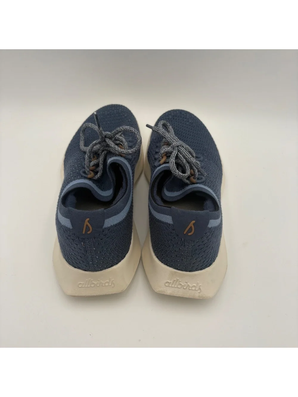 Allbirds $135 Womens Tree Dasher 2 8.5 Running Sneakers Navy Blue Outdoor Casual
